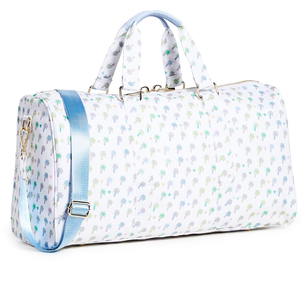 Roller rabbit x Stoney clover palm dreams duffel bag